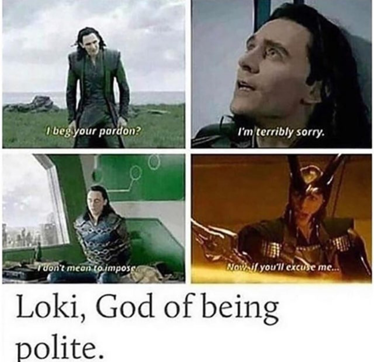 God of Loki Blank Meme Template