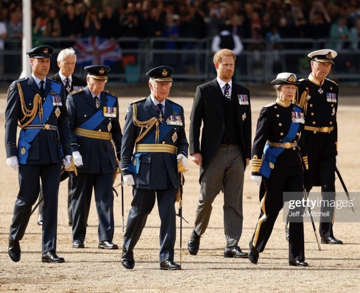 High Quality Prince Harry Surrounded by Fake Uniforms Blank Meme Template
