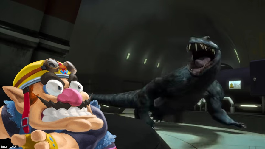 Wario dies by a Nothosaurus.mp3 | image tagged in wario dies,wario,jurassic park,jurassic world,animals | made w/ Imgflip meme maker