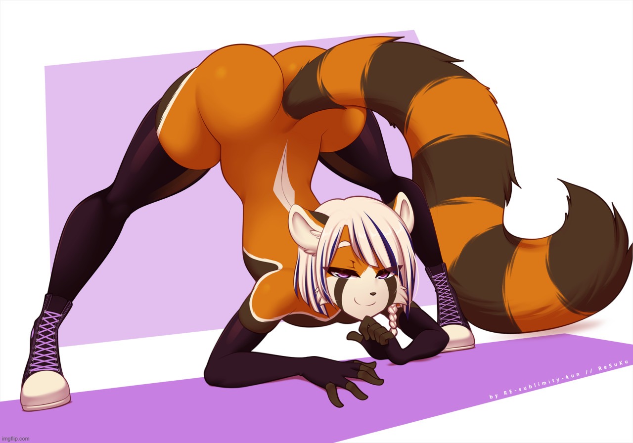 By RE-sublimity-kun | image tagged in furry,femboy,cute,dat ass,jack-o pose,thicc | made w/ Imgflip meme maker