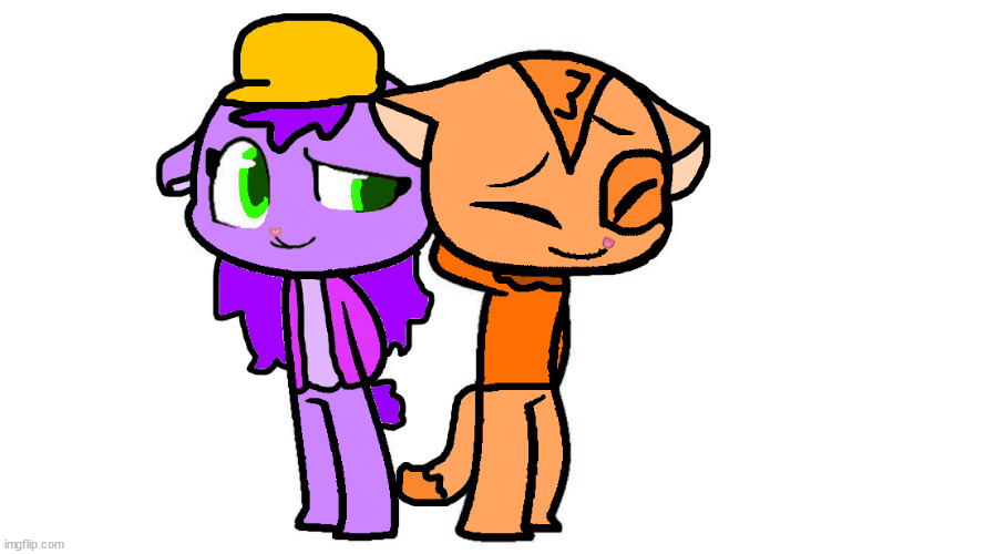 noodle: *to splendid* why is a squirrel simping for a pink cat? splendid: *to noodle* why is a orange cat simping for a sheep? | made w/ Imgflip meme maker