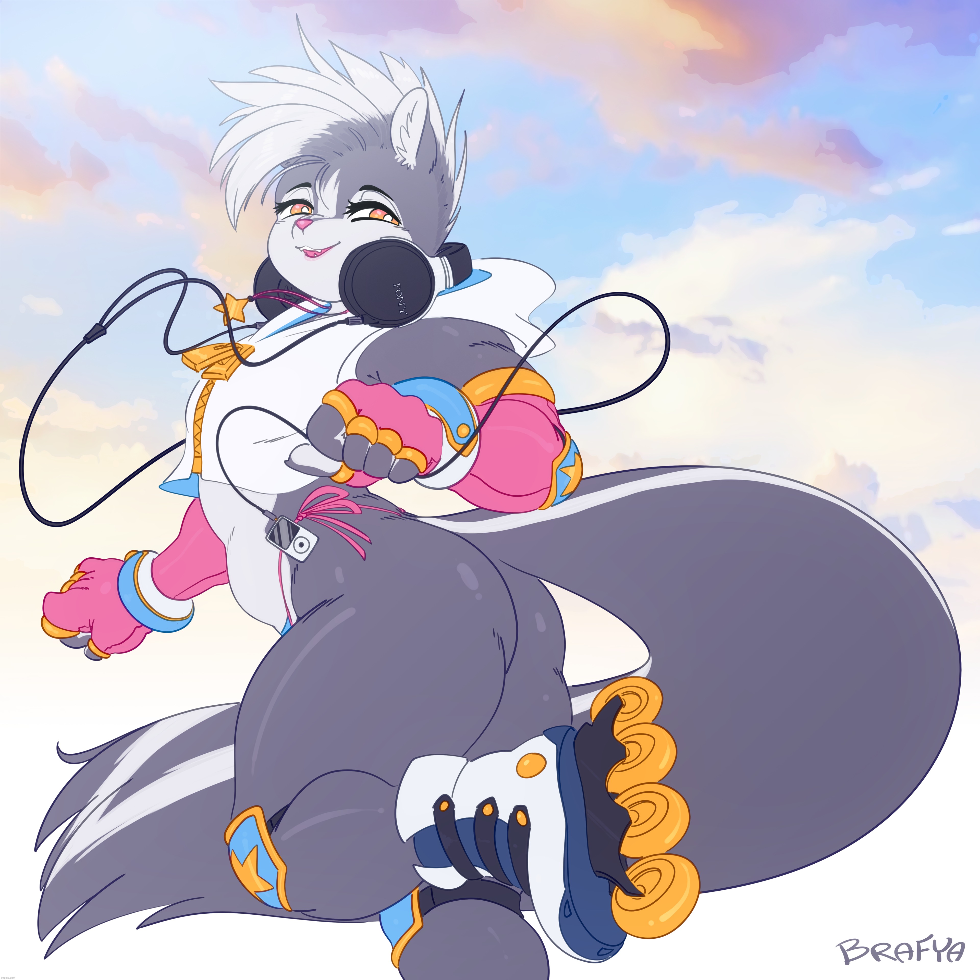By Brafya | image tagged in furry,femboy,cute,adorable,dat ass,thicc | made w/ Imgflip meme maker
