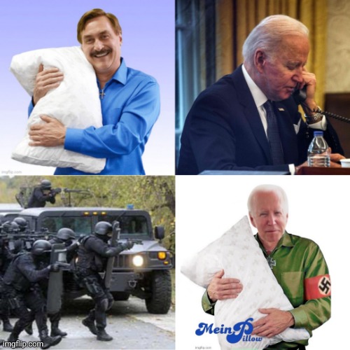 High Quality Joe Biden calls the FBI Blank Meme Template