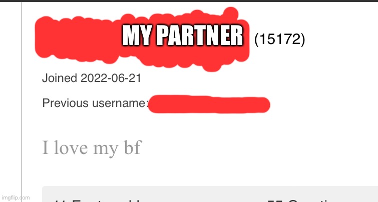 <3 | MY PARTNER | image tagged in partners in crime | made w/ Imgflip meme maker