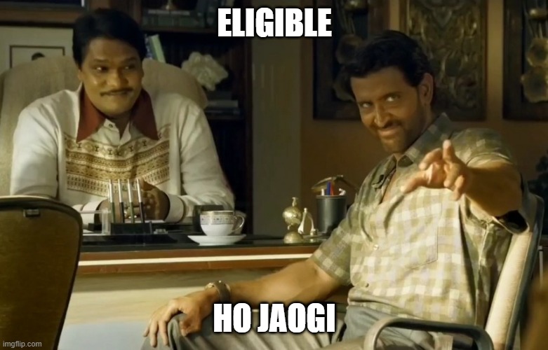 super 30 | ELIGIBLE; HO JAOGI | image tagged in funny meme | made w/ Imgflip meme maker