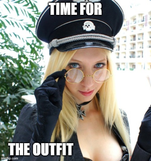 TIME F0R THE OUTFIT | made w/ Imgflip meme maker