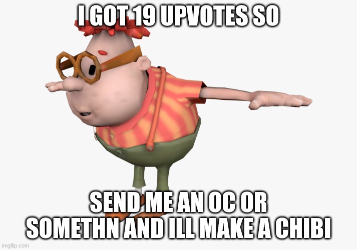 idk why but i REALLY am obsessed with carl wheezer | I GOT 19 UPVOTES SO; SEND ME AN OC OR SOMETHN AND ILL MAKE A CHIBI | image tagged in carl wheezer | made w/ Imgflip meme maker