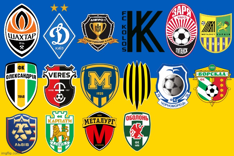 My Prediction for Ukrainian Premier League 2023-2024 season | image tagged in premier league,ukraine,futbol | made w/ Imgflip meme maker