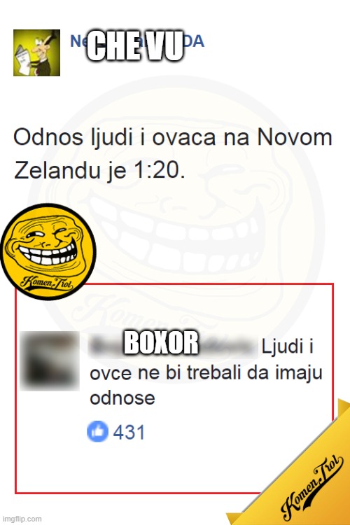 CHE VU; BOXOR | made w/ Imgflip meme maker