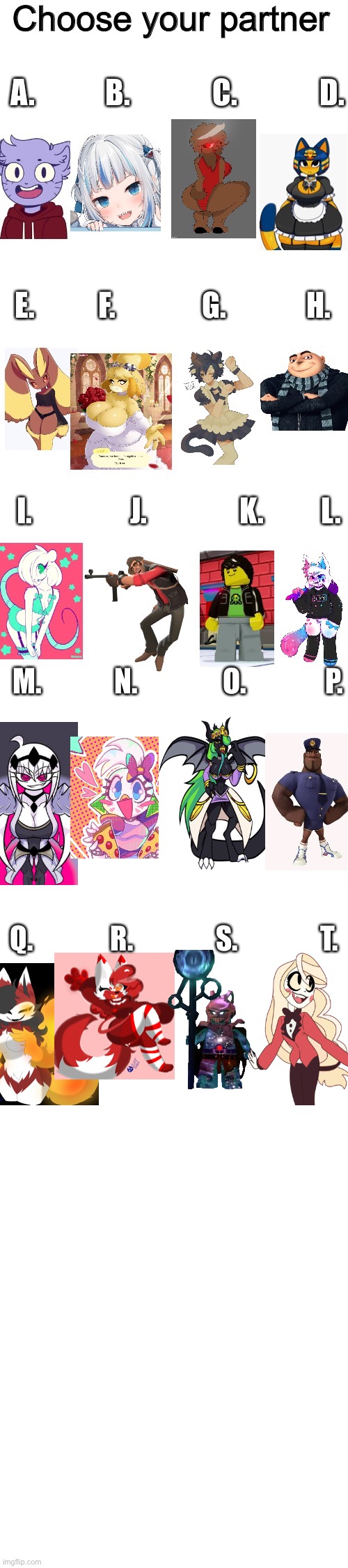 M.             N.               O.              P. Q.              R.               S.               T. | made w/ Imgflip meme maker