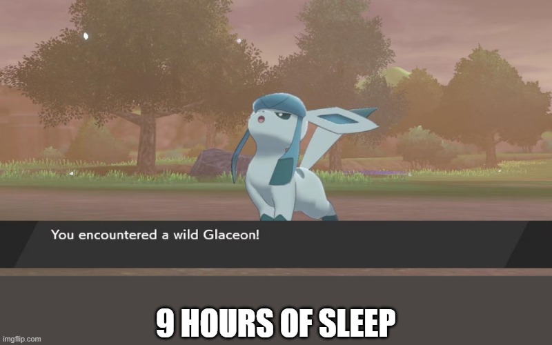 9 HOURS OF SLEEP | made w/ Imgflip meme maker