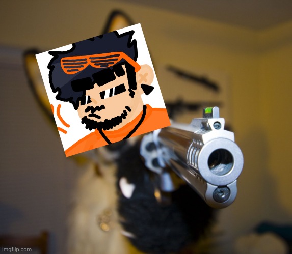 Furry with gun | image tagged in furry with gun | made w/ Imgflip meme maker