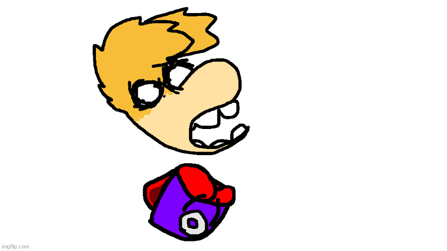 rayman found my old himm x rings(me) art | made w/ Imgflip meme maker