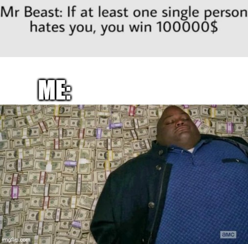 Huell money and mr beast Meme Generator