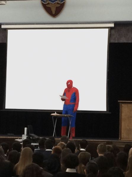 High Quality Spiderman Presentation Blank Meme Template