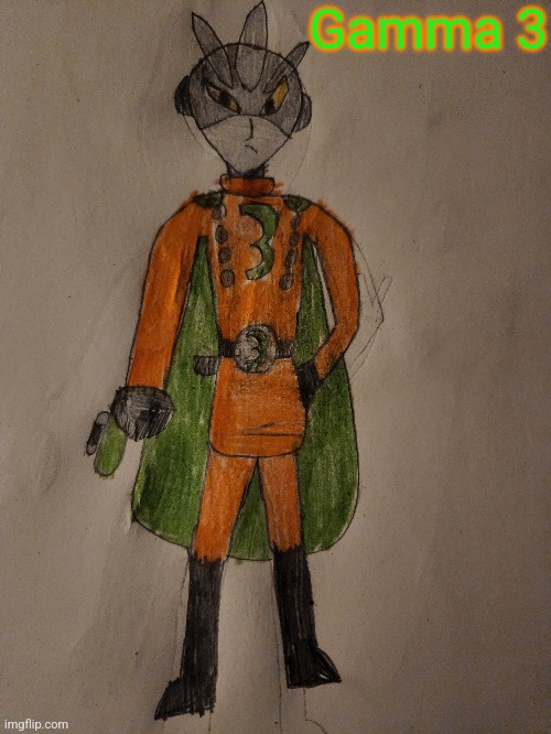 Gamma 3 is my addition to the Tech support team. He wields the power of Inkstone despite being an android | Gamma 3 | made w/ Imgflip meme maker