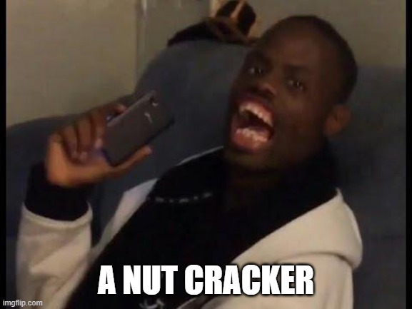 deez nuts | A NUT CRACKER | image tagged in deez nuts | made w/ Imgflip meme maker
