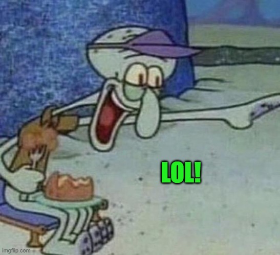 LOL! | image tagged in non pro user | made w/ Imgflip meme maker