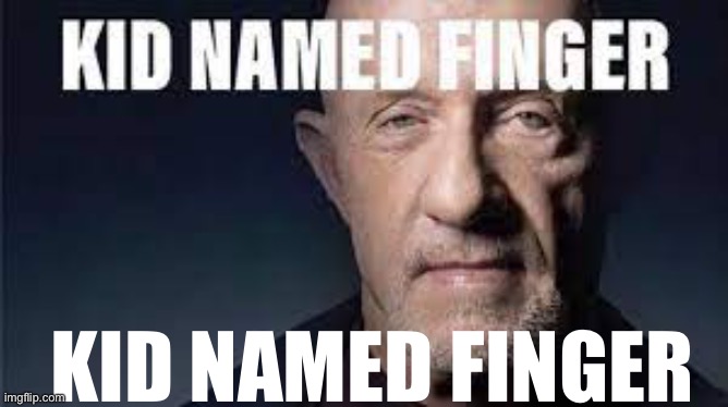 Kid named finger | KID NAMED FINGER | image tagged in kid named finger | made w/ Imgflip meme maker