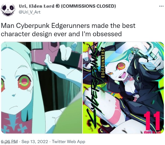 Rebecca Cyberpunk Edgerunners Meme Generator - Imgflip