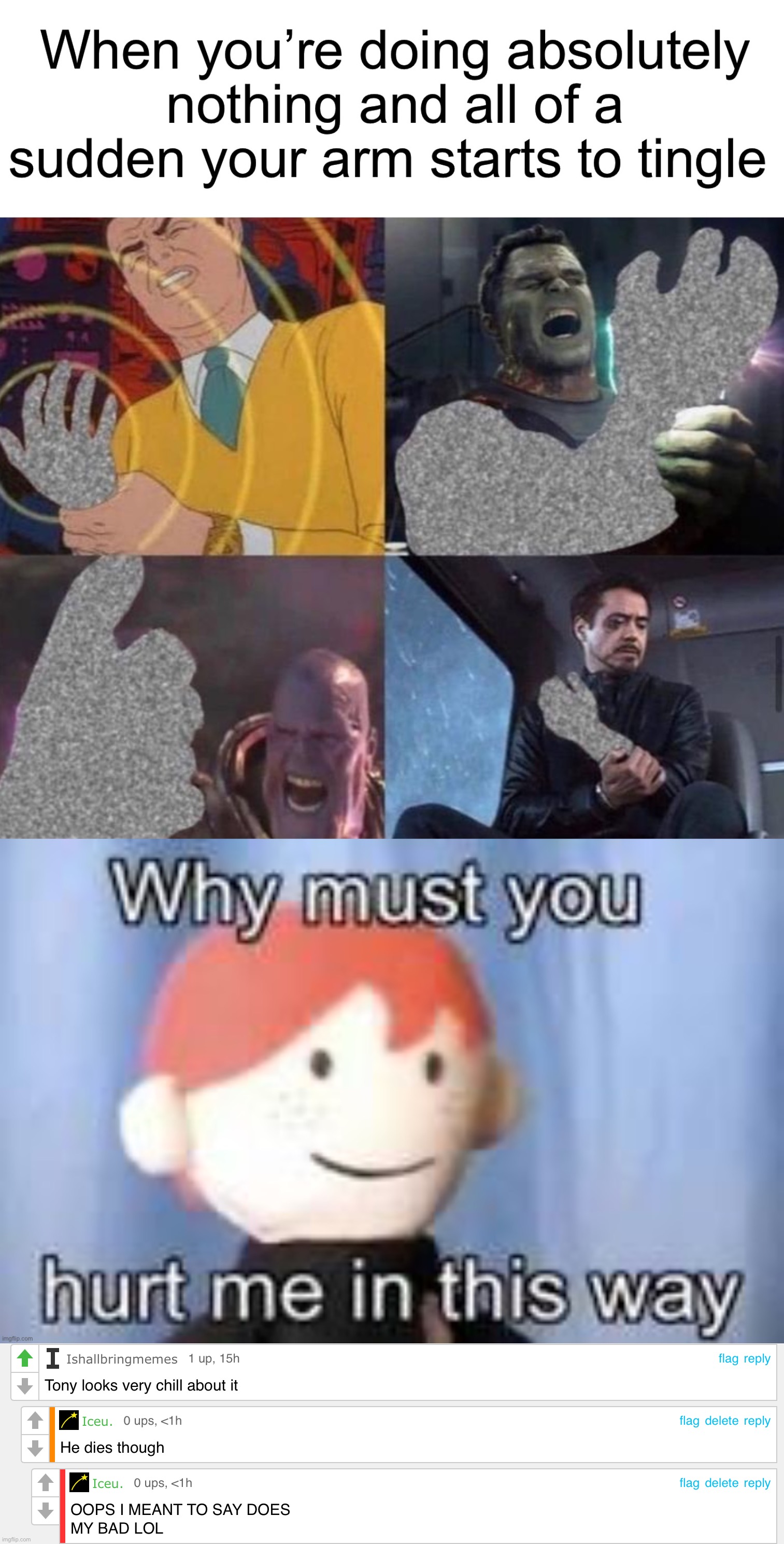 Only Marvel fans will understand | made w/ Imgflip meme maker