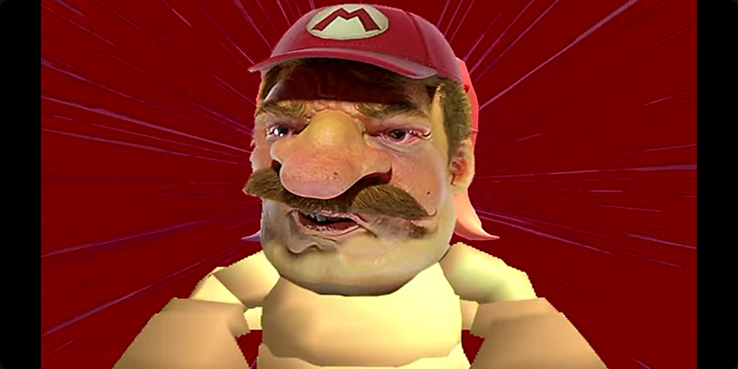 Mario ug Blank Meme Template