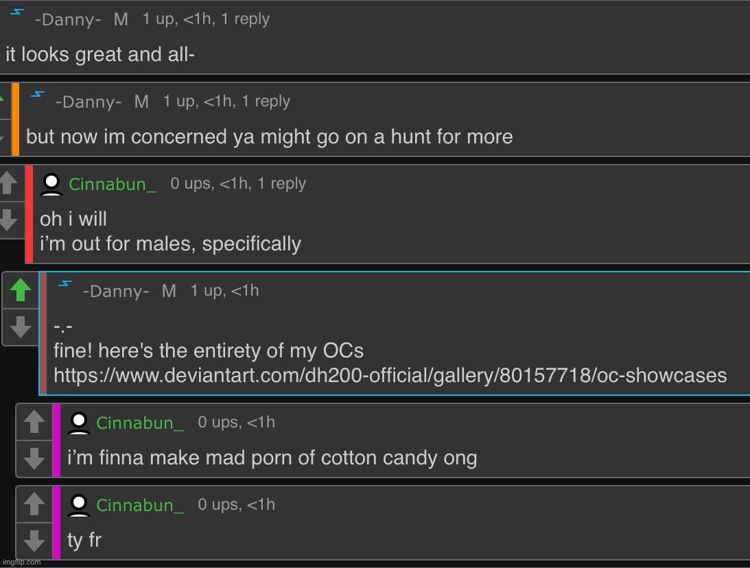 rule 1: don’t show me your ocs | made w/ Imgflip meme maker