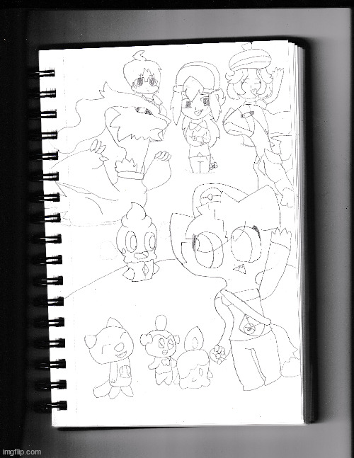 pokemon black/white :] | made w/ Imgflip meme maker
