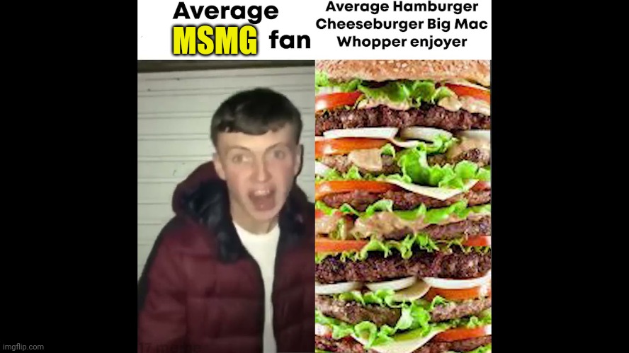 This is not okie dokie | MSMG | image tagged in this is not okie dokie,average fan vs average enjoyer,hamburger | made w/ Imgflip meme maker