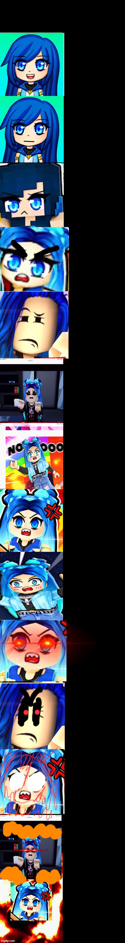 Itsfunneh becoming Angry (Extended) Blank Meme Template