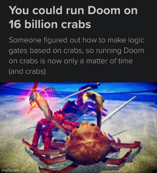 MOM SAID ITS MY TURN ON THE CRAB SWARM | made w/ Imgflip meme maker