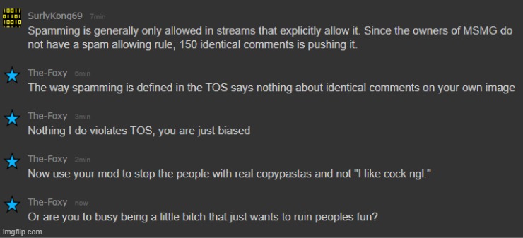 and its 23,500 identical comments not 150, dumbass | made w/ Imgflip meme maker