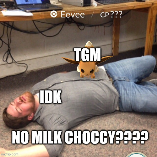 REEEEEEEEEEEEEEEEEEEEEEEEEEEEEEEEEEEEEEEEEEEEEEEEEEEEEEEEEEEEEEEEEEEEEEEEEE | TGM; IDK; NO MILK CHOCCY???? | image tagged in angry eevee | made w/ Imgflip meme maker