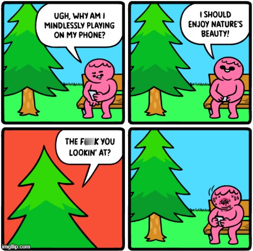 Nature's Ugly | image tagged in comics | made w/ Imgflip meme maker