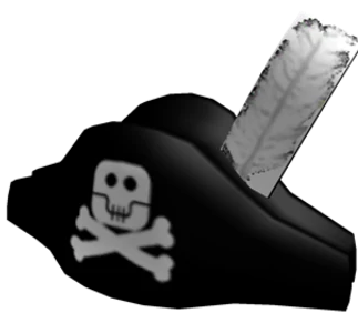 High Quality Captain Pirate hat Blank Meme Template