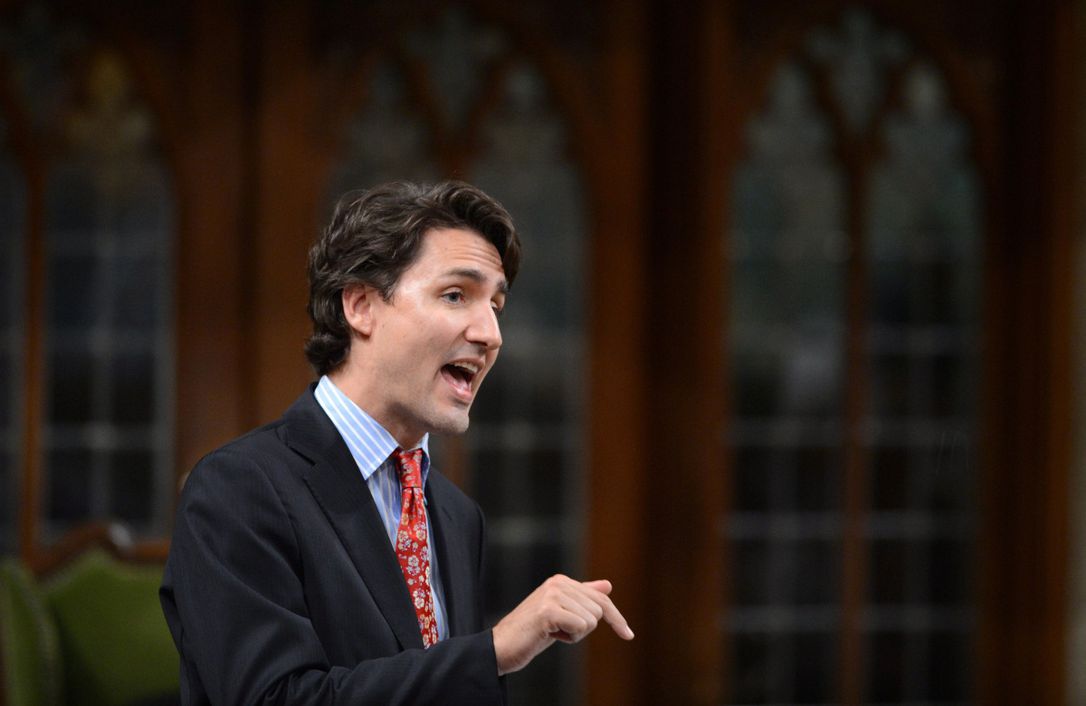 Angry Trudeau Blank Meme Template