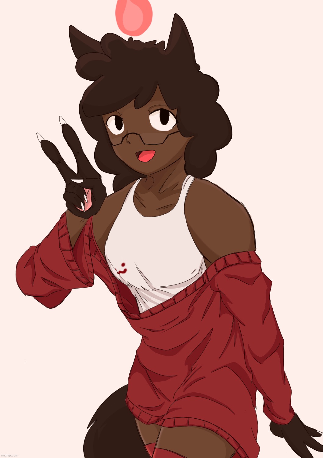 I can’t draw women :.) ( this is zizis oc ) | made w/ Imgflip meme maker