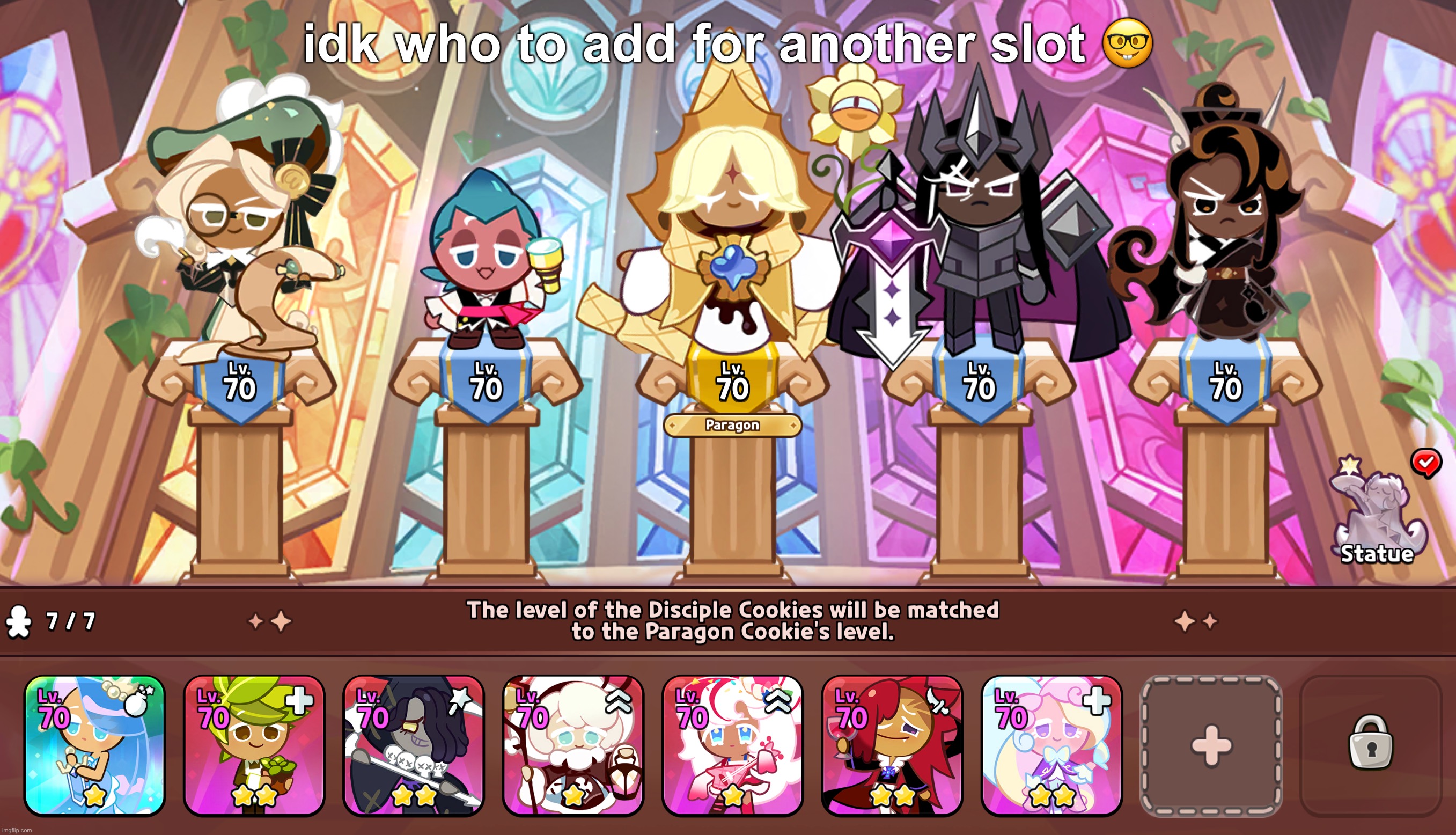 lmaoaoooa i cant pass 14-10 | idk who to add for another slot 🤓 | made w/ Imgflip meme maker