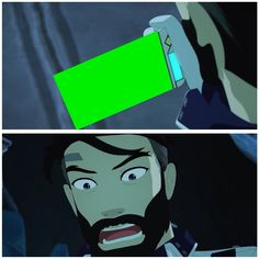 Ironwood surprised Blank Meme Template