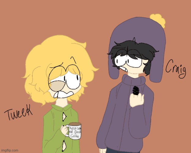 Posting this random drawing I did here because why not- | made w/ Imgflip meme maker
