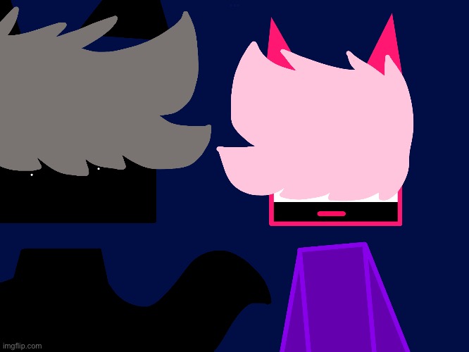 Alr guys, this is probably going to be my last art before i go on my chromebook- (edit : nvm I still using my phone) | made w/ Imgflip meme maker