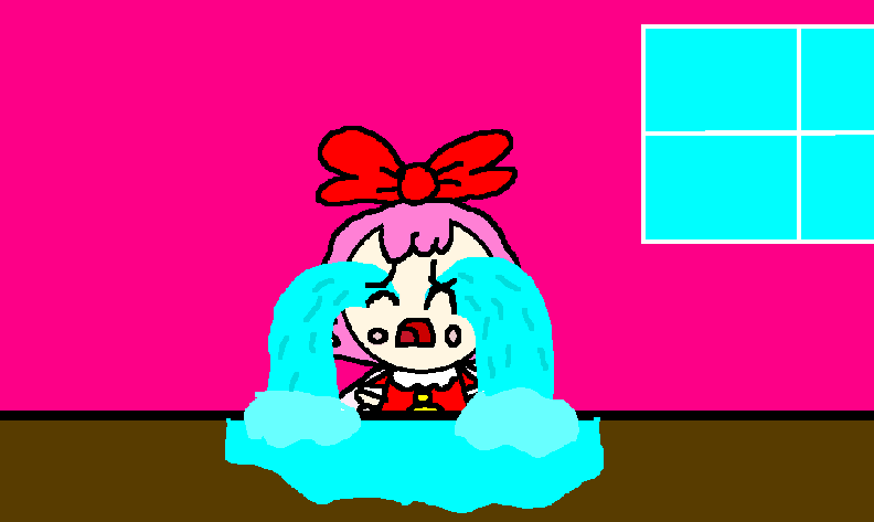 ribbon is crying Blank Meme Template