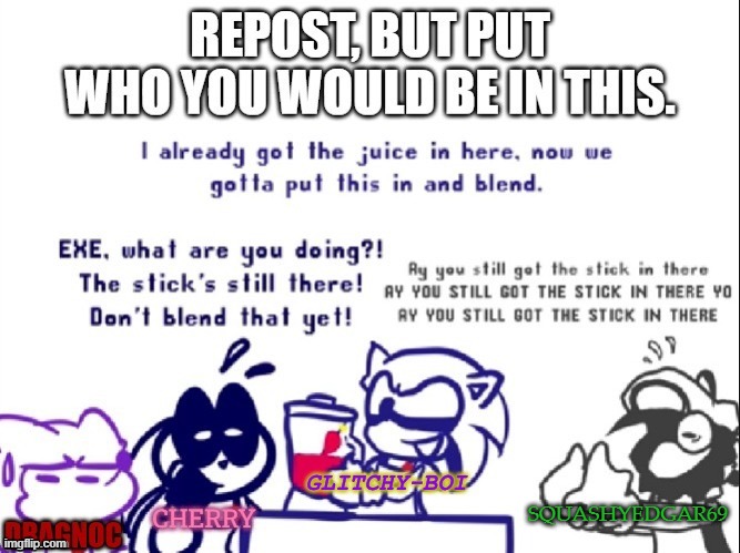 And so All have been filled... | SQUASHYEDGAR69 | image tagged in sonic exe | made w/ Imgflip meme maker