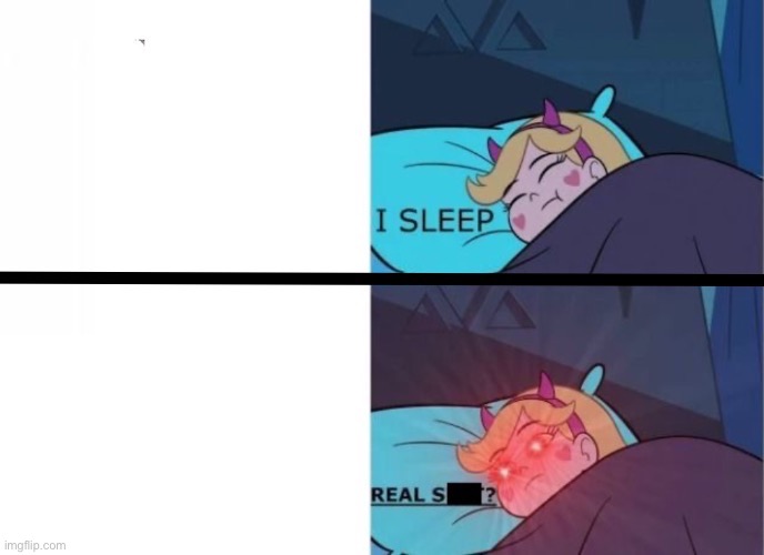 Star Butterfly Sleeping | image tagged in star butterfly sleeping,sleeping shaq,meme template,new template,blank template,custom template | made w/ Imgflip meme maker