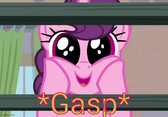 Surprised Sugar Belle (MLP) | *Gasp* | image tagged in surprised sugar belle mlp | made w/ Imgflip meme maker