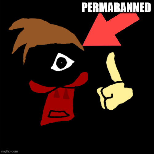 Permabanned.GIF | PERMABANNED | image tagged in permabanned gif | made w/ Imgflip meme maker