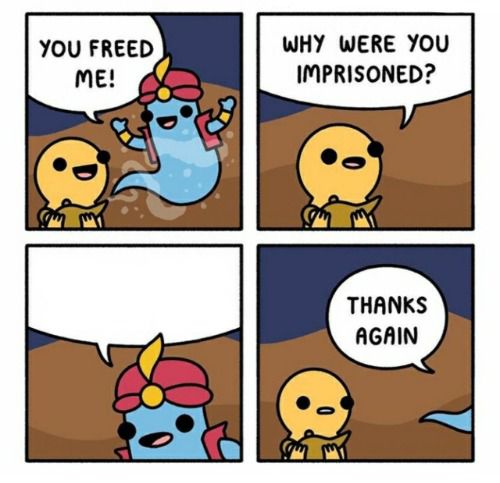 Why were you imprisoned Blank Meme Template