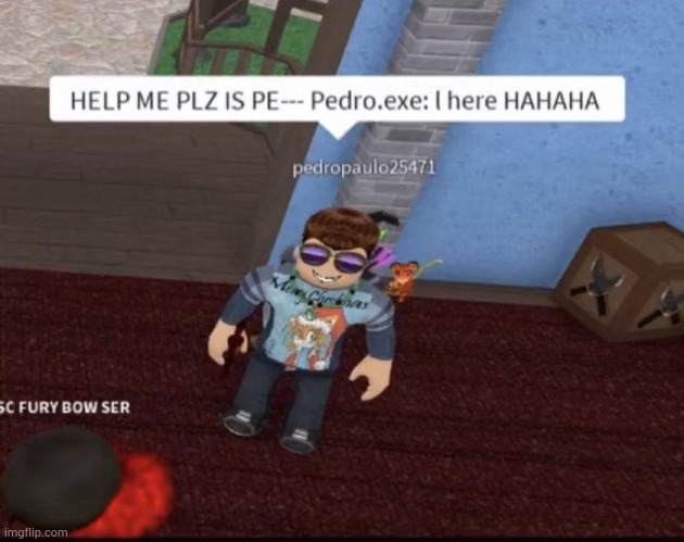 Pedro.exe's Origin | image tagged in pedro exe's origin | made w/ Imgflip meme maker