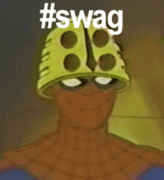Spider-Man swag Blank Meme Template