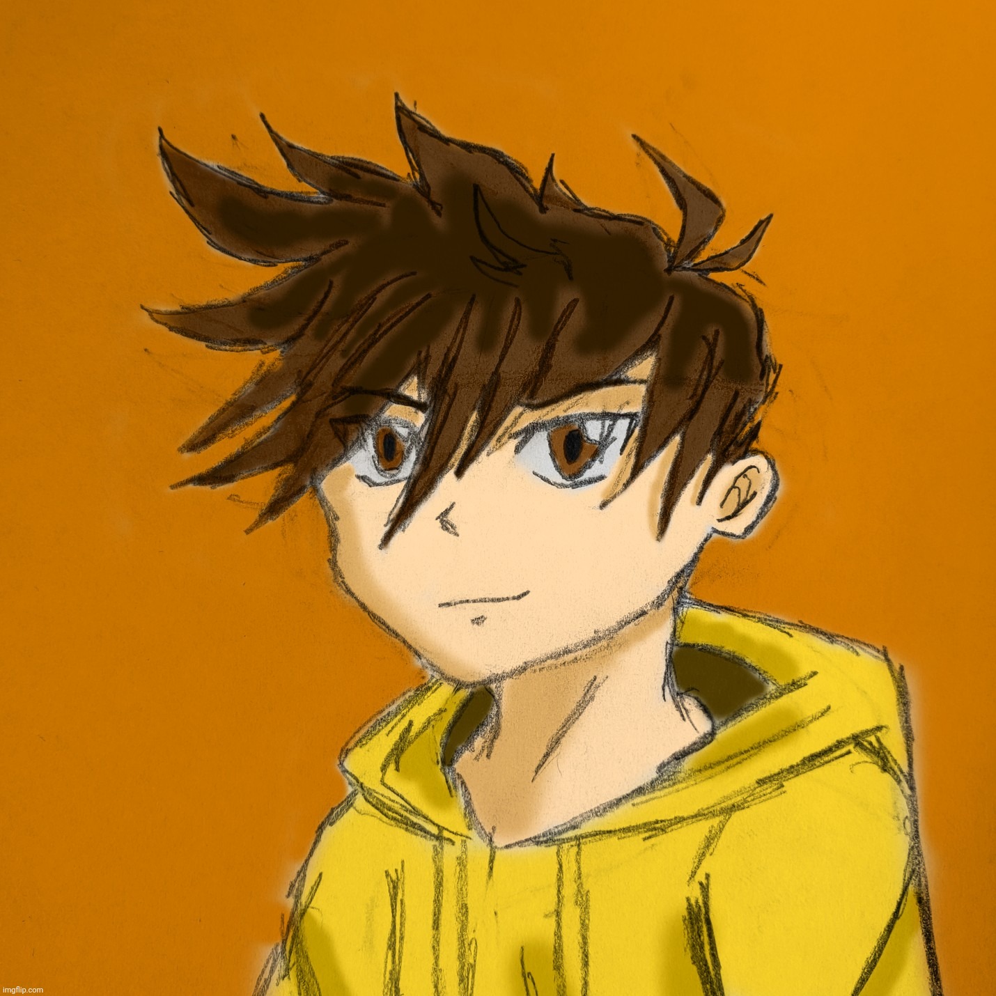 Here's my main dude, Aejiro Tengoku. Ya'll can draw him if you want | made w/ Imgflip meme maker